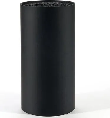 Produktbild von Messerblock ohne Messer – universell – 1-teilig – schwarz – flexibel – 23 x 11 x 11 cm