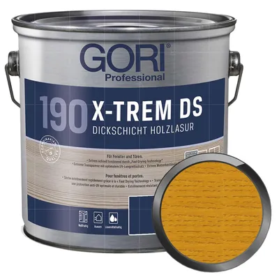 Produktbild von GORI 190 X-TREM DS 2.5 Liter EICHE HELL Dickschichtlasur Holzlasur