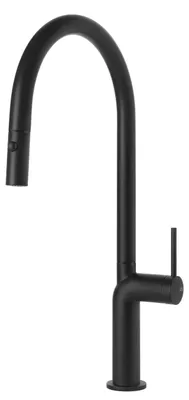 Produktbild von Gessi 60303, Ziehen, Schwarz, Hebelgriffe, Einzelbild, 3/8", Typ C