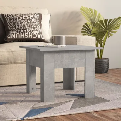 Produktbild von Cloris Designermöbel Couchtisch Betongrau 55x55x42 cm Holzwerkstoff 2024 Neu