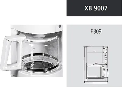 Immagine prodotto di in KRU XB9007 Caraffa di ricambio F309 n ws #1