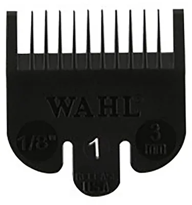 Produktbild von Wahl - Aufsetzkamm - Typ 1 - Kunststoff, Schwarz - Nr. 1 - 3 mm