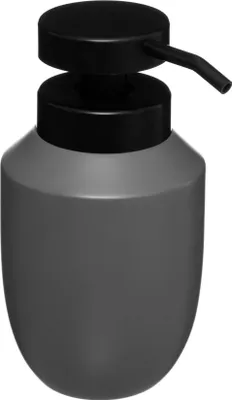 Produktbild von 5Five Seifenpumpe/Spender - Kunststein - grau - 320 ml