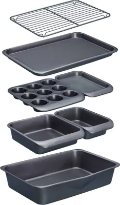 Zdjęcie produktu dla MasterClass Smart Space 7-częściowy zestaw do pieczenia - standardowa powłoka nieprzywierająca