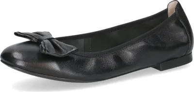 Produktbild von CAPRICE Ballerina Leder schwarz G-Weite