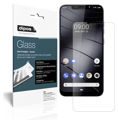 Obrázok produktu pre 2x ochranná fólia pre Gigaset GS195 LS matná - proti nárazom 9H fólia dipos Sklo plast sklo