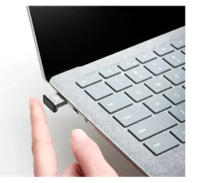 Produktbild von Kensington VeriMark IT Fingerprint Key – Windows Hello & Windows Hello for Business, 35 g, 80 mm, 20 mm, 134 mm, 5 Stück(e), 250 g