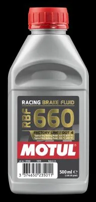 Obrázok produktu pre MOTUL DOT 4 RBF 660 Závodná brzdová kvapalina - 500ml