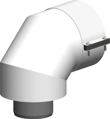 Zdjęcie produktu dla Atec Bogen PolyClassic 87°, konzentrisch, DN 60/100