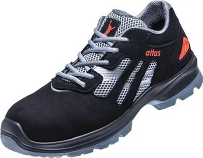 Produktbild von Atlas Sicherheitshalbschuh ERGO-MED 2000 S1 ESD SRC DGUV W10 Gr. 43 schwarz/grau