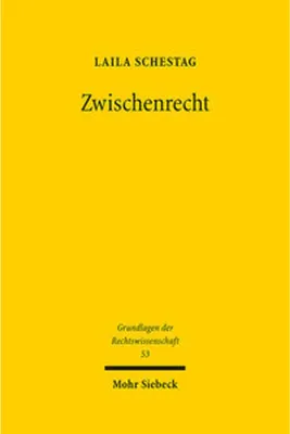 Obrázek produktu pro Zwischenrecht