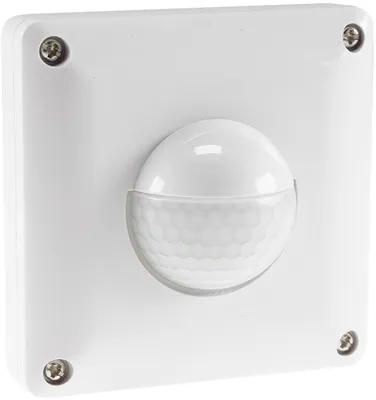 Produktbild von ChiliTec 23337 Unterputz PIR-Bewegungsmelder 190°- IP65 2 & 3 - Draht Technik, weiß