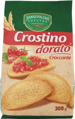 Produktbild von 3x Buitoni Crostino Dorato Croccante knuspriger goldener Crouton Snacks 300g