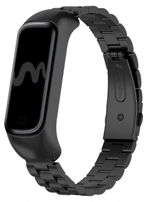 Produktbild von imoshion Edelstahlarmband für Samsung Galaxy Fit 2 - Schwarz