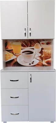 Produktbild von Küchenbuffet 3 Schubladen Blanca Bistro