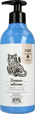 Obrázok produktu pre Yope, Jemný Sprchový Gél s Cédrovým Olejom - Formula založená na 97% Prírodných Zložkách, Objem 400 ml