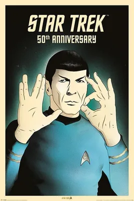 Image de Star Trek - Spock 5-0 - 61x91,5cm - Affiche Poster