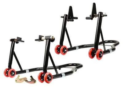Obrázek produktu pro GEKO Sada stojanů pod motorku, motocykl, zadní + přední, 270 kg G02167