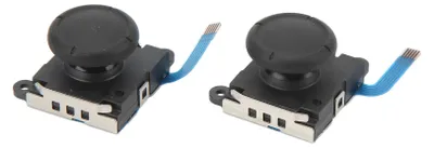Zdjęcie produktu dla 2 sztuki Joystick do gier Czuły, precyzyjny, odporny na zużycie joystick do gier SWITCHES