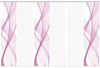 Produktbild von VISION S PACOLIA Schiebegardine, halbtransparente Bambus-Optik, 260x60 cm, grau,