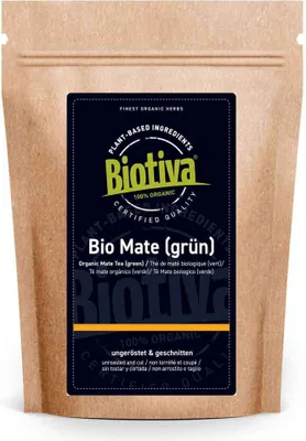 Produktbild von Biotiva Matetee 250g aus biologischem Anbau