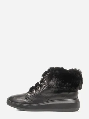 Image de Geox Femmes Baskets D04APC-085BH C9999 Couleur : Noir Taille : 37