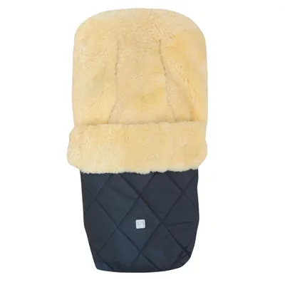 Produktbild von COOSY Lammfell Fußsack Fb. anthracite