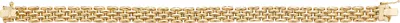 Produktbild von Klassisches 9 Karat (375) Gold Damen - Armband - 19cm*8mm, 14 Gramm; TRS16221
