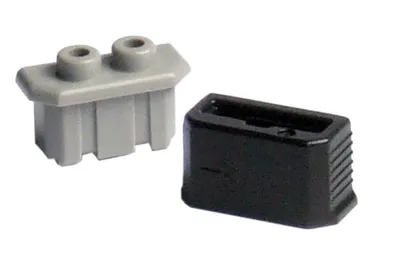 Produktbild von SHIMANO Y2SS98030 Polkappe und Abdeckung für Nabendynamo, grau/schwarz