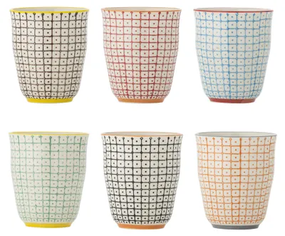 Produktbild von Bloomingville Carla Tassen 6 Stk.