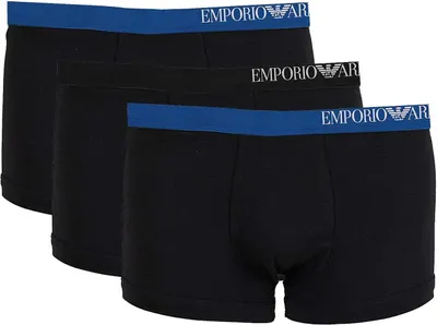 Produktbild von Emporio Armani Boxershorts "3 Pack" -  111357 2F728 - Schwarz-  Größe: S(EU)