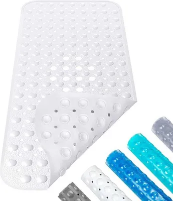Obrázek produktu pro Sprchová rohož – odolná – protiskluzová – do koupelny s drsným povrchem – 30 x 60 cm – koupelnová rohož