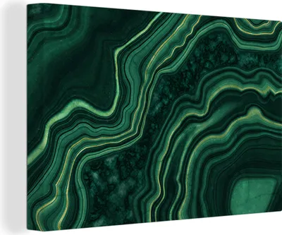 Obrázek produktu pro OneMillionCanvasses® - Obrazy na plátně - 140x90 cm, Mramor - Černá - Zlatá, Nástěnné umění tisk Nástěnná dekorace - Fotografie na plátně - Obraz na dřevěném rámu