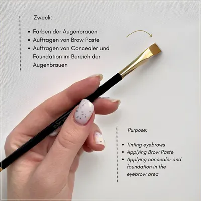 Produktbild von Pinsel für Augenbrauenpaste und Concealer №17