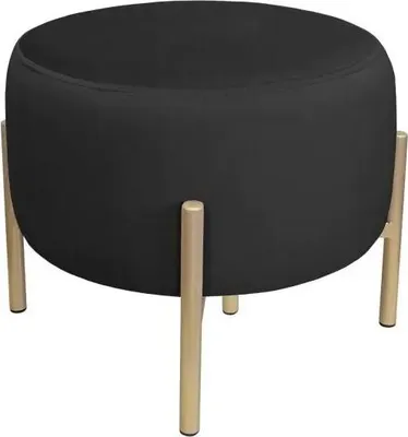 Obrázek produktu pro Pufa WILFRED MG VELVET černá/zlatá