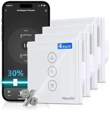 Productafbeelding van Slimme Rolluikschakelaar met Timer en Spraakbesturing voor Smart Home