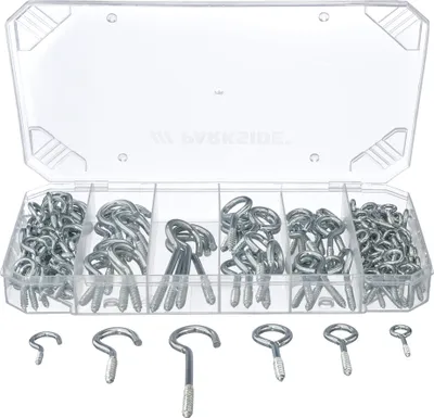 Produktbild von PARKSIDE® Kleineisen Sortiment (Haken 151 Teile)