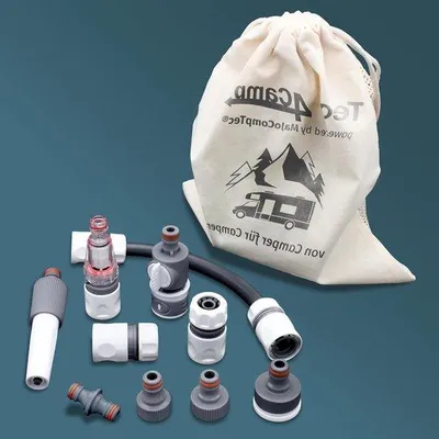 Produktbild von Famanu Wasserentnahme Set für Camper - CONNECT-30 Watertankset mit Filter