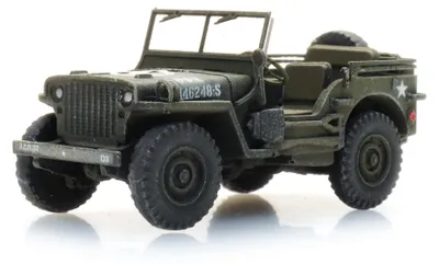 Immagine prodotto di Artitec 6870579 - Jeep Willys americana, scala 1/87 (H0) - Nuovo