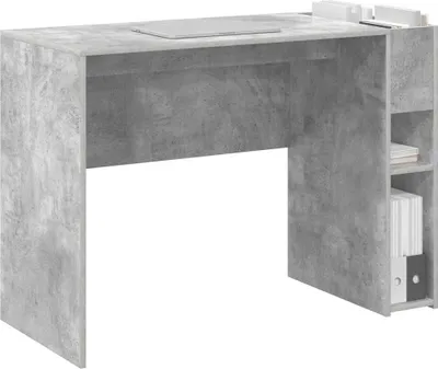 Produktbild von Schreibtisch Beton Grau 109 x 50 x 78 cm Holzwerkstoff
