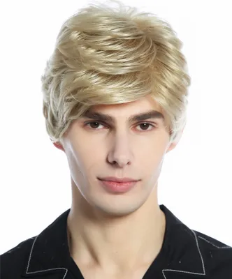 Produktbild von WIG ME UP Perücke kurz gescheitelt wellig Blond Aschblond DW94A-24