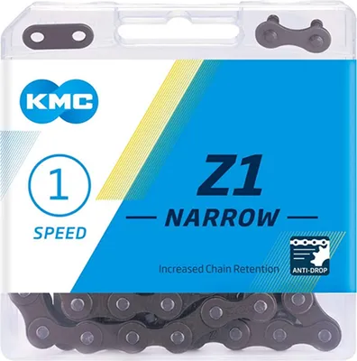 Obrázok produktu pre KMC Kmc reťaz Z1 úzka hnedá 1/2 X 3/32 112Gl