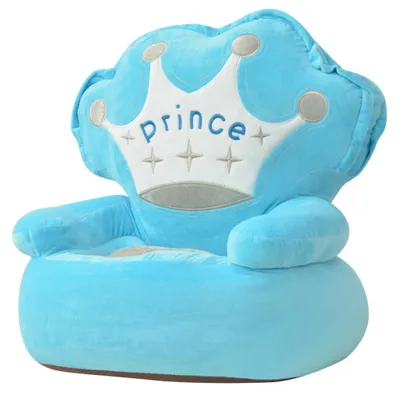 Obrázek produktu pro Plyšové dětské křeslo Prince modré