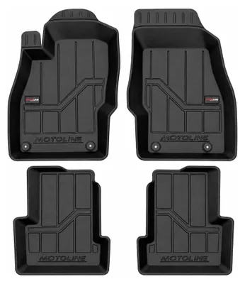 Immagine prodotto di Wielganizator MotoLine Tappetini TPE compatibili con Opel Corsa D (2006-2014), 4