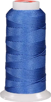 Produktbild von Sattlergarn - Polyester Ledergarn in Handwerksqualität (200 m/Stärke 8/3) I extrastarkes Polstergarn Nähgarn - Reißfest - UV-Beständig - Outdoor Nähgarn für Leder himmelblau