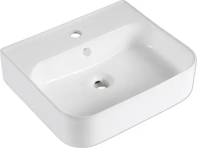 Produktbild von form&style Handwaschbecken BARBUDA 46 x 40 cm weiß glänzend
