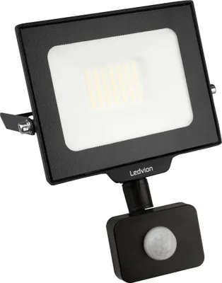 Produktbild von Ledvion LED Strahler mit Bewegungsmelder 30W IP44 6000K 3600lm