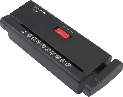 Produktbild von OLYMPIA PS 16 Aufsatzaktenvernichter, Schwarz