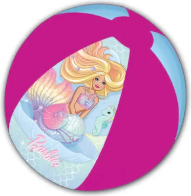 Produktbild von Barbie Mermaid Strandball 45 cm