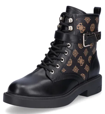 Produktbild von Guess Damen Schnürboot Fellini schwarz braun